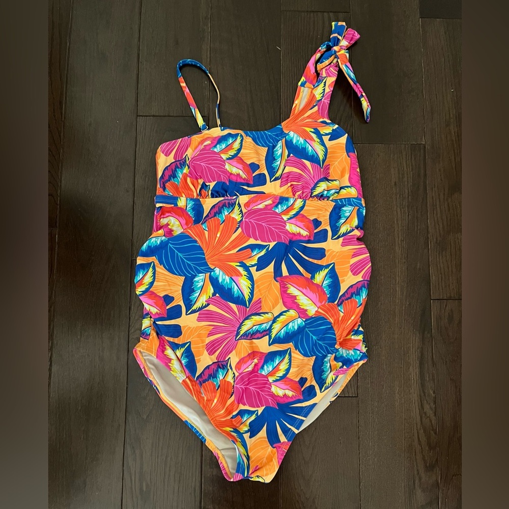 Tropical Maternity Swimsuit